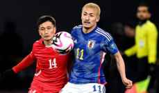 اليابان تفوز 3-0 بعد إلغاء كوريا الشمالية مباراتهما في تصفيات كأس العالم