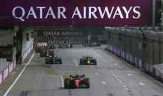 فورمولا وان: ساينز يمنح فيراري الفوز في سباق جائزة سنغافورة الكبرى