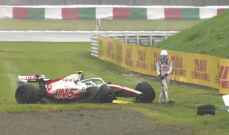 حادث جديد لميك شوماخر يهدد مستقبله في الفورمولا 1