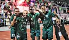 سداسية الاوائل - بطولة لبنان لكرة القدم: فوز بشق الانفس للانصار على شباب الساحل