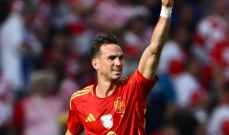 فابيان رويز أفضل لاعب في مباراة إسبانيا وكرواتيا