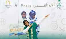 السعودية دنيا ابو طالب تصل الرياض بعد تاهلها التاريخي لاولمبياد باريس 2024