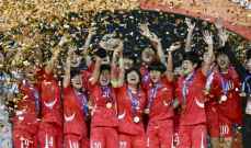 كوريا الشمالية تتوج بلقب كأس آسيا للشابات دون 20 عام