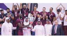 المنتخب القطري بطل كأس التحدي الآسيوي لكرة الطائرة