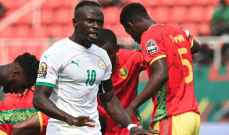 بطولة امم افريقيا: السنغال يتعادل سلبياً مع غينيا