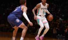 NBA: بروكلين نتس يتخطى سان انتونيو سبيرز بشق الأنفس