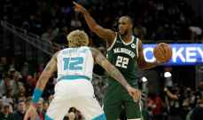 NBA: باكس يهزم هورنتس رغم غياب أنتيتكونمو