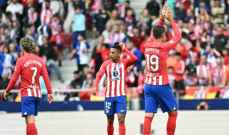الليغا: اتلتيكو مدريد يهزم ريال سوسييداد بثنائية