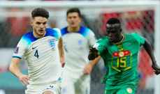 ابرز الاحصاءات وعلامات اللاعبين من فوز انكلترا امام السنغال