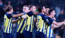 الدوري التركي: فوز فنربخشة وغازي عنتاب وتعادل الانيا سبور