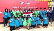 16 ميدالية للبنان في بطولة غرب آسيا في كرة الطاولة