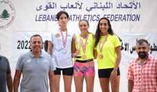 5 ارقام قياسية في بطولة لبنان االافرادية بالعاب القوى  للرجال والسيدات