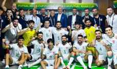 العراق يتأهل لدور ربع نهائي كأس آسيا لكرة الصالات