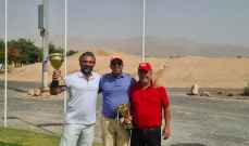 اللبنانيان الزين وأبو سرحال أول وثالث بطولة الأردن في الغولف