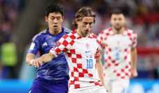 ابرز احداث مباراة كرواتيا واليابان