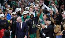 احتفالات بوسطن سيلتيكس باللقب ال 18 في NBA