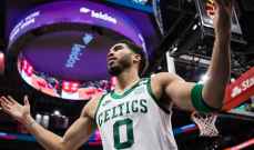 NBA: بوسطن يفوز على واشنطن وجايسون تاتوم يسجل 51 نقطة