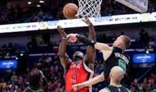 NBA: بوسطن يعزز صدارته بفوز على نيو اورليانز