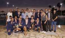 بطولة لبنان في كرة الماء:  الساتيليتي احتفظ بلقبه وال ATCL وصيفه