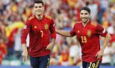 دوري الأمم الأوروبية: تعادل اسبانيا والبرتغال وفوز تشيكيا والسويد