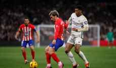 الدوري الاسباني: اتلتيكو مدريد يفرض التعادل على ريال مدريد في الوقت القاتل