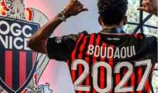 الجزائري بوداوي يمدد عقده مع نيس حتى 2027