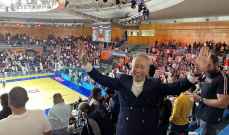 السفير الياباني يحتفل بفوز منتخب لبنان لكرة السلة