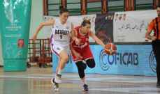 البطولة العربية لاندية السلة: سيدات بيروت يحققن الفوز على كوسيدار الجزائري