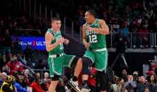 NBA: بوسطن سيلتيكس يتصدر المجموعة الشرقية ب12انتصار متفوقاً على ميلووكي باكس