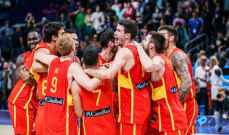 اسبانيا تضرب موعدا مع فرنسا في نهائي بطولة اوروبا لكرة السلة
