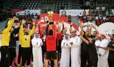 الريان القطري يتوج بلقب الأندية الخليجية لكرة اليد