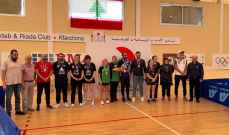 كرة طاولة : سيدات نادي الندوة القماطية بطلات لبنان لعام 2024