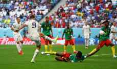 كأس العالم 2022: صربيا تقلب الطاولة على الكاميرون وتتقدم 2-1 في الشوط الأول