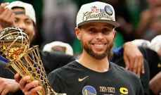 NBA: كوري يفوز بجائزة أفضل لاعب في النهائيات