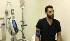احمد ابراهيم في المستشفى ! 