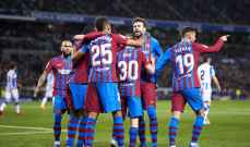 الدوري الإسباني: برشلونة يفوز على سوسييداد