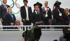 ماكرون يفتتح رسمياً دورة الألعاب الأولمبية 