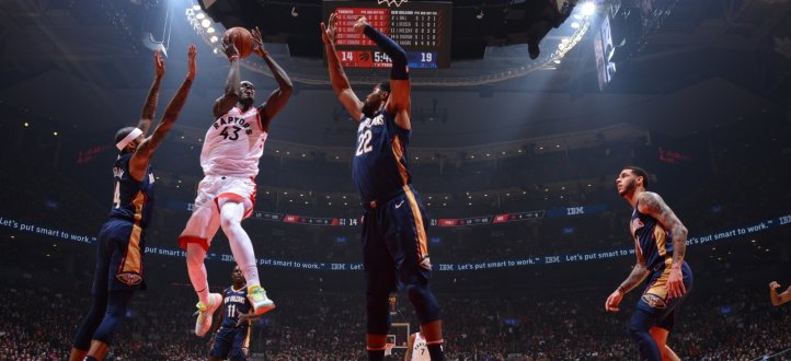 NBA: تورنتو يفتتح الموسم الجديد بفوز على نيو اورليانز بعد وقت اضافي