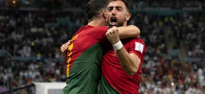 اهداف البرتغال امام الاوروغواي
