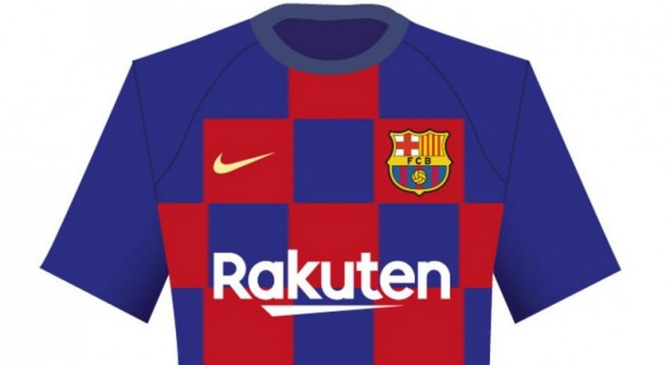 النظرة الاولى على قميص برشلونة الجديد 