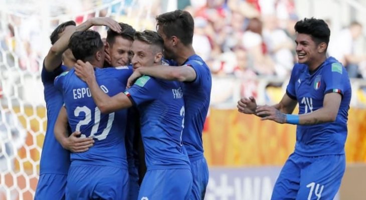 كأس العالم للشباب: ايطاليا اول المتأهلين لدور الثمانية بفوز على بولندا