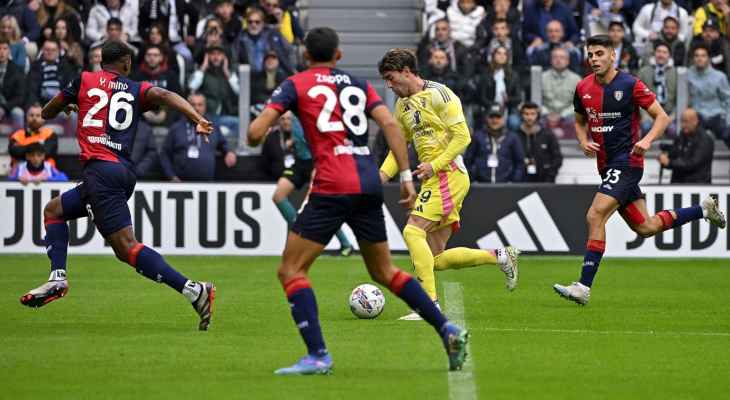 الدوري الايطالي: كالياري يحرم يوفنتوس من الصعود للوصافة في الوقت القاتل