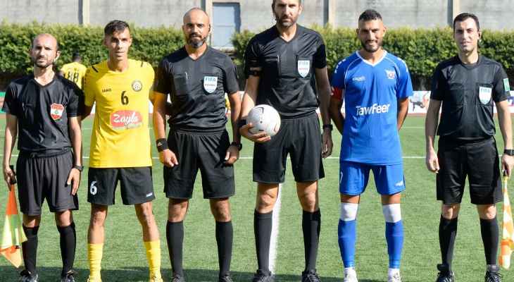 بطولة لبنان لكرة القدم: البرج يهزم الصفاء، فوز كبير للتضامن والعهد يتخطى السلام زغرتا