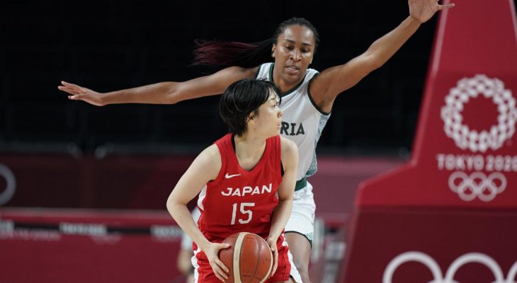 سيدات اليابان لكرة السلة في الدور الربع نهائي من طوكيو 2020