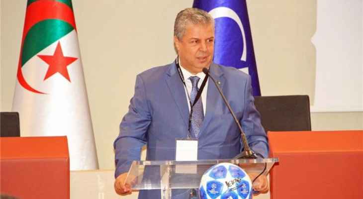قبول استقالة رئيس اتحاد الكرة الجزائري شرف الدين عمارة