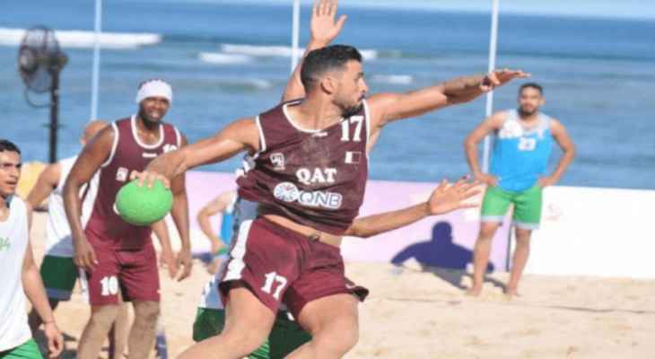 تأهل قطر وعُمان الى مونديال كرة اليد الشاطئية