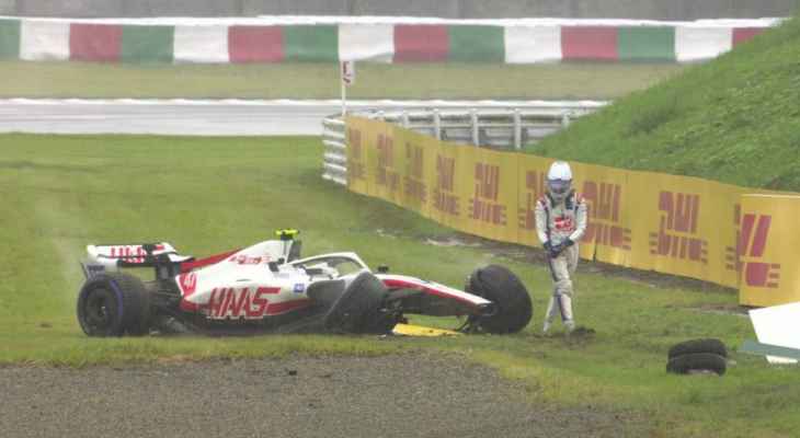 حادث جديد لميك شوماخر يهدد مستقبله في الفورمولا 1