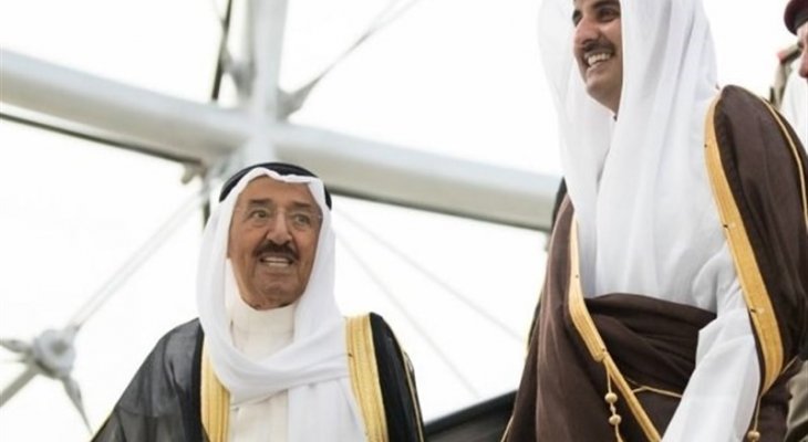 امير الكويت يهنئ امير قطر للتتويج بكأس آسيا