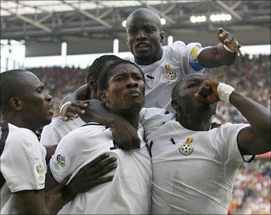 تأهل منتخب غانا لبطولة الامم الافريقية