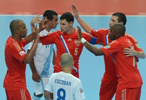 روسيا تكتسح غواتيمالا بتسعة أهداف نظيفة ضمن كأس العالم لكرة الصالات